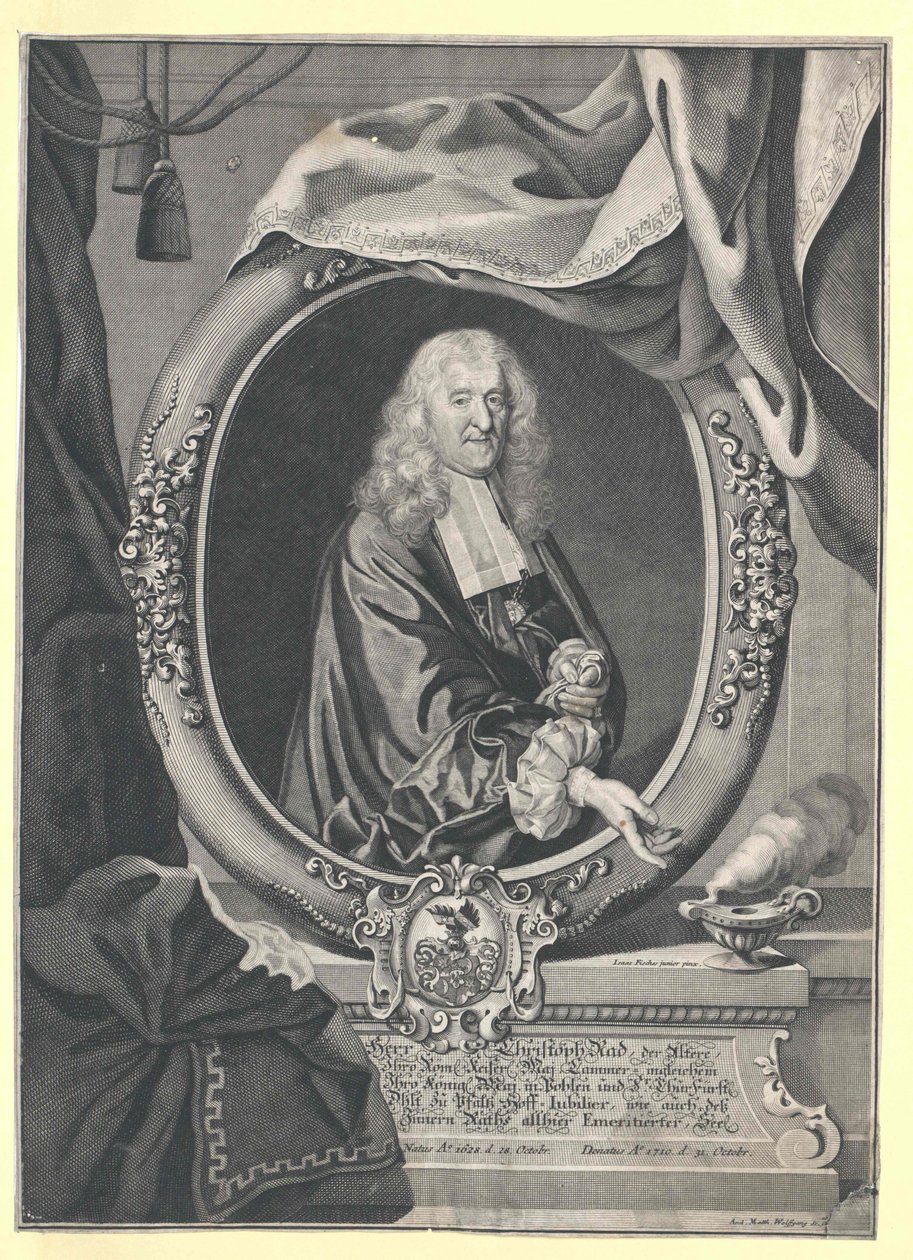 Christoph von Rad af Artist Unknown