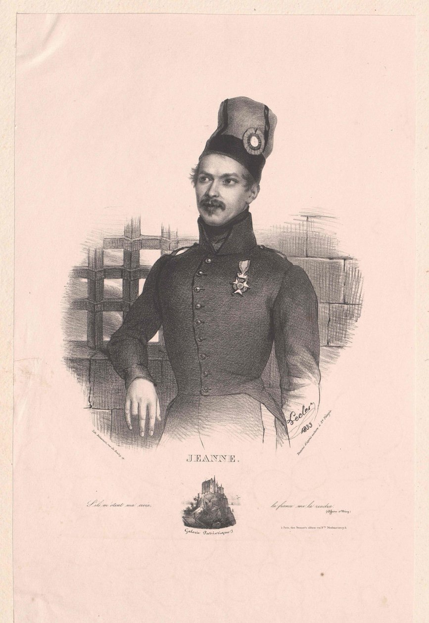 Kombineret pukkel Jeanne af Artist Unknown