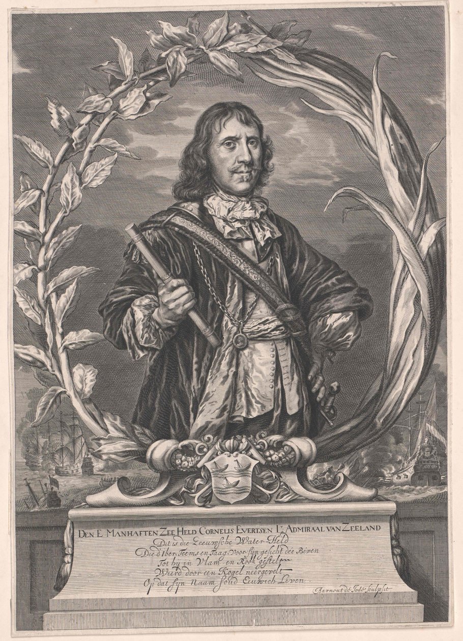 Cornelis d. Ae Evertsen af Artist Unknown