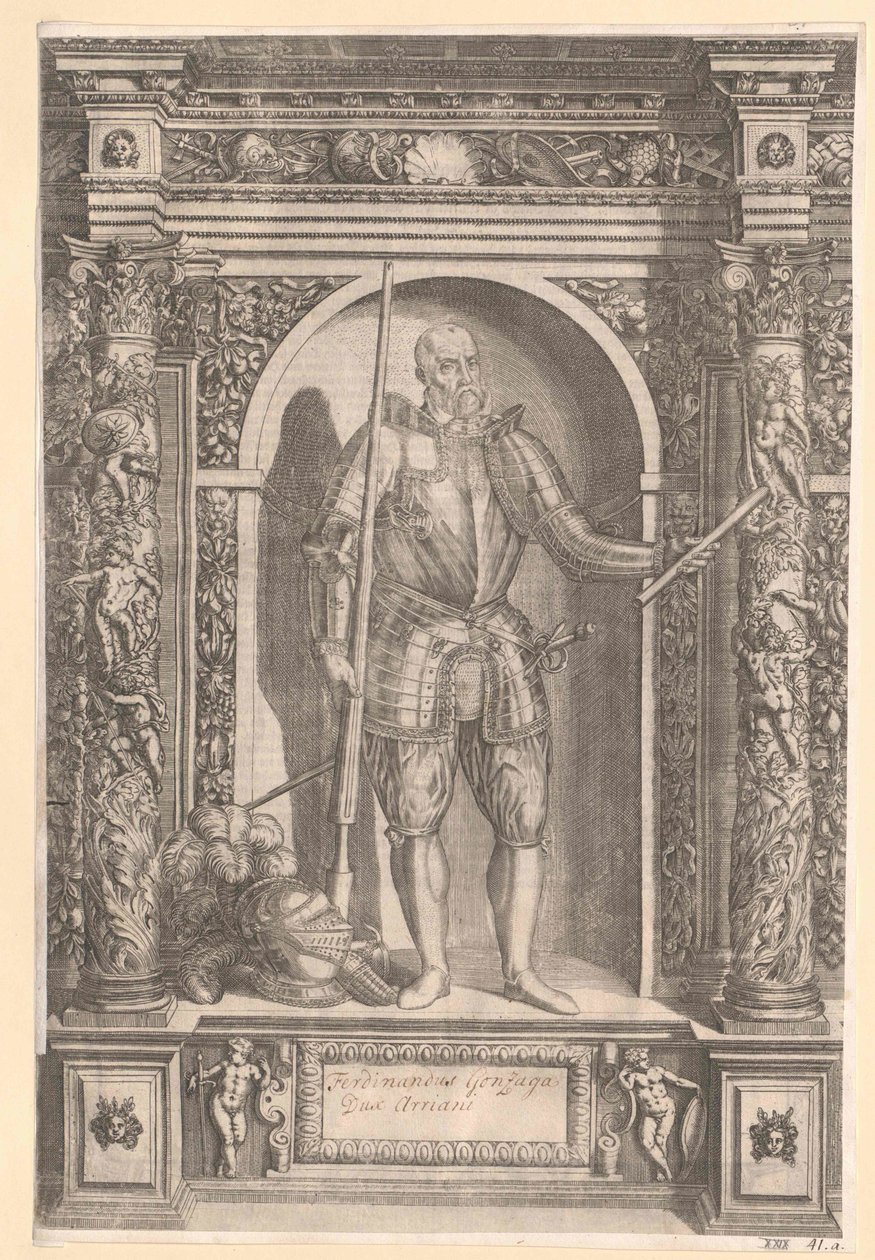 Greve af Guastalla Ferdinand I af Artist Unknown