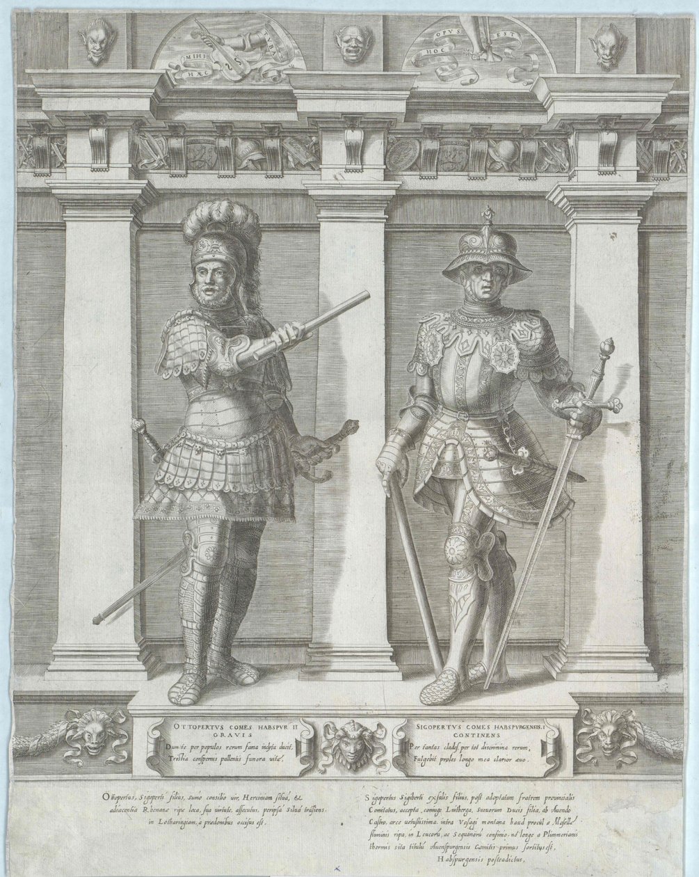 Greve af Habsburg Sigebert af Artist Unknown