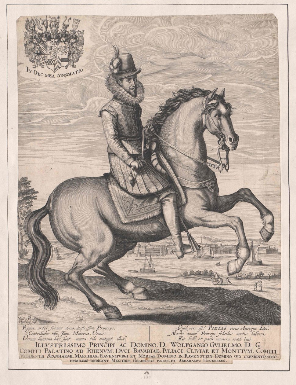 Pfalzgraf af Neuburg Wolfgang Wilhelm af Artist Unknown