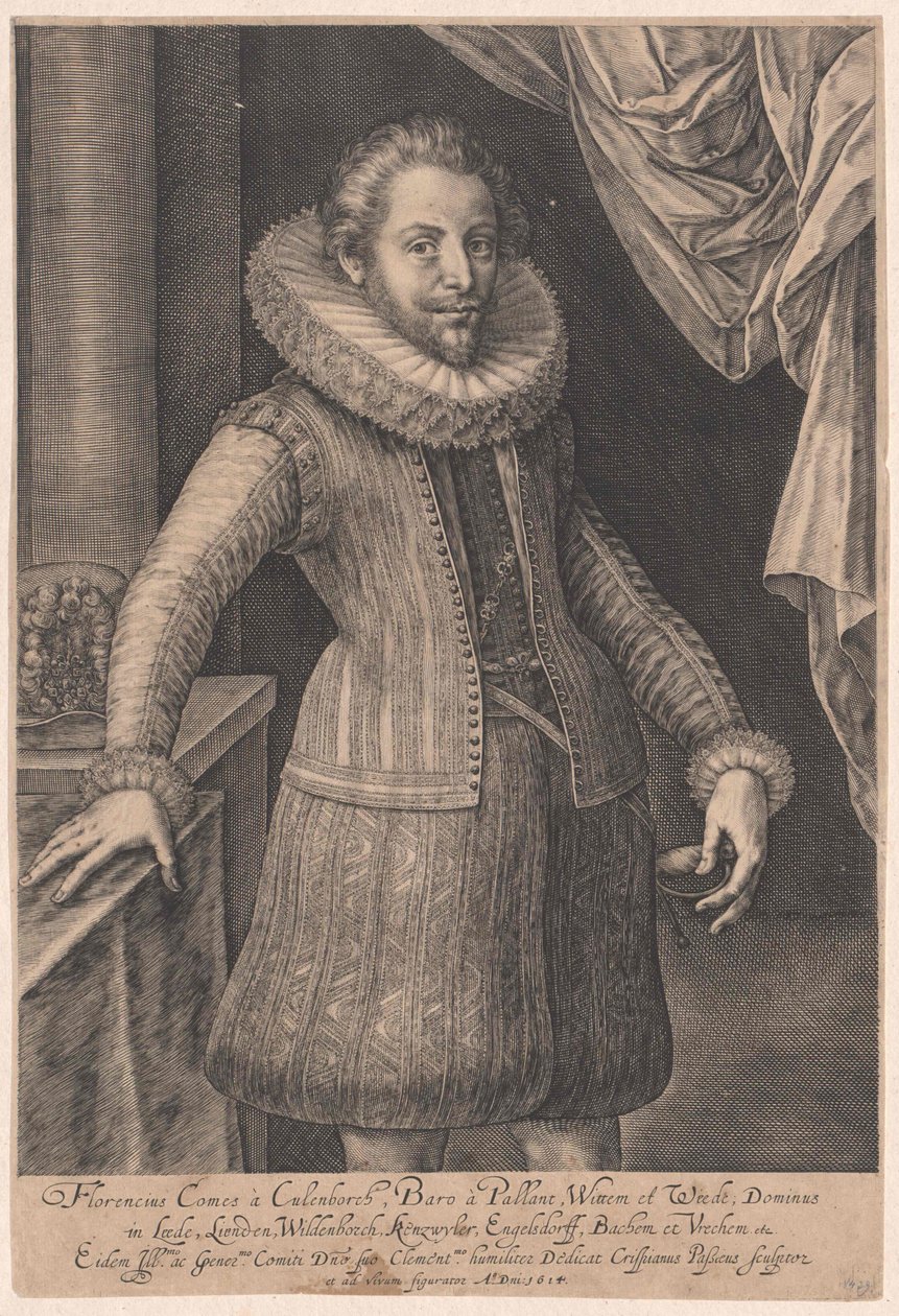 Greve af Kuylenburg Pallandt af Artist Unknown