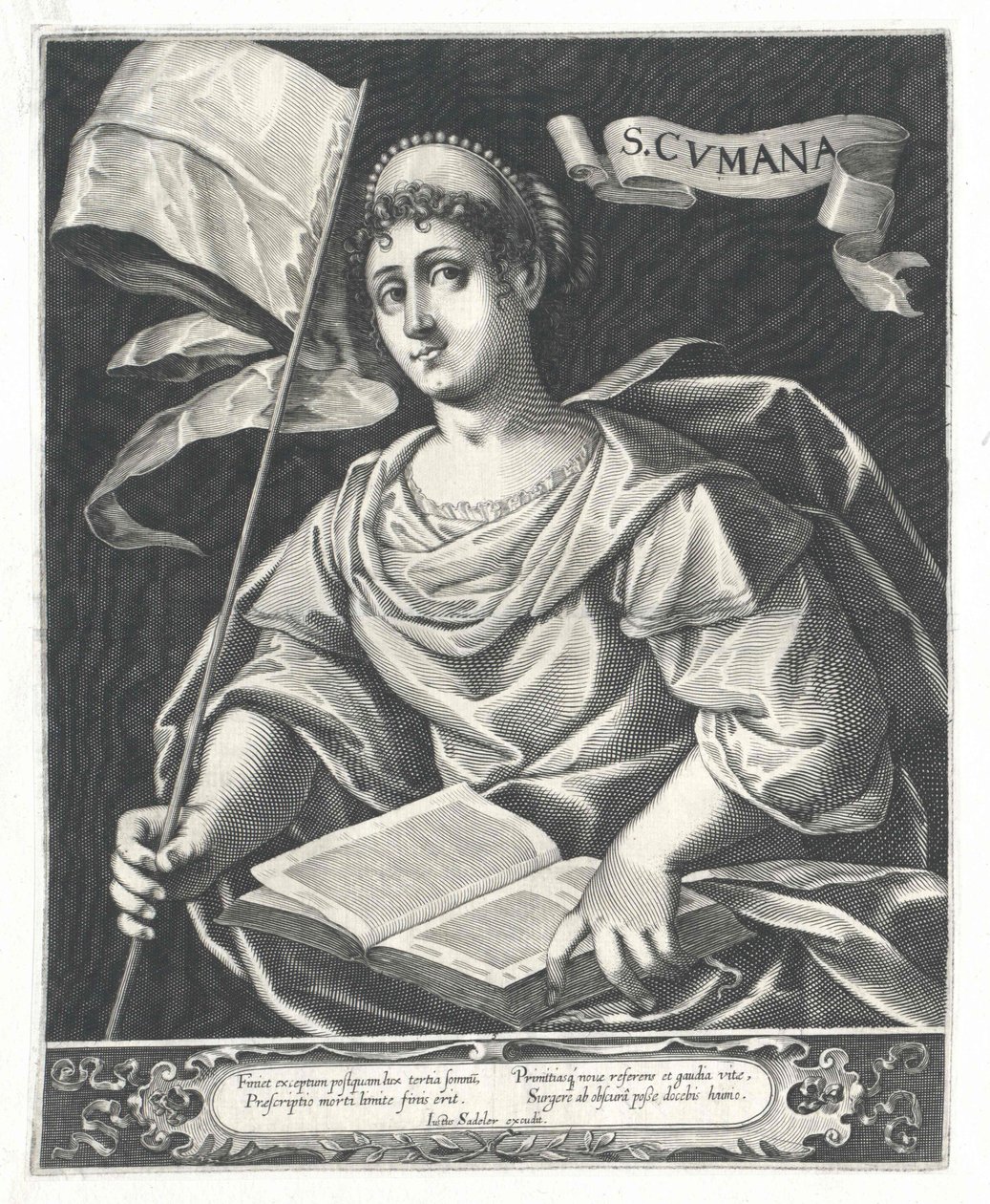 Cumaean Sibyl, af Artist Unknown