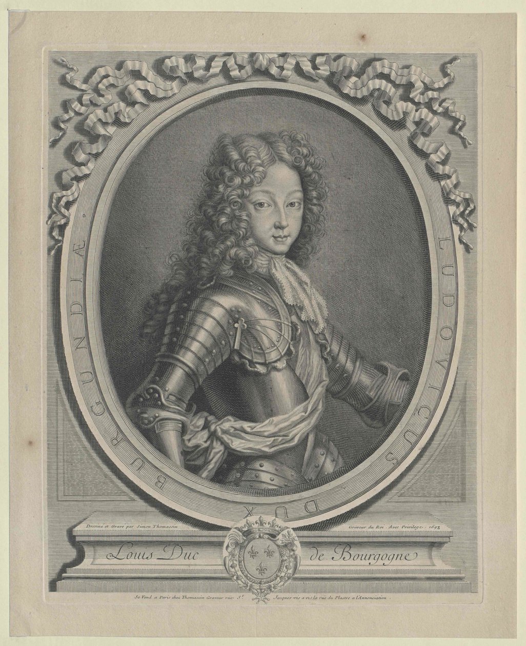 Dauphin af Frankrig Ludwig af Artist Unknown