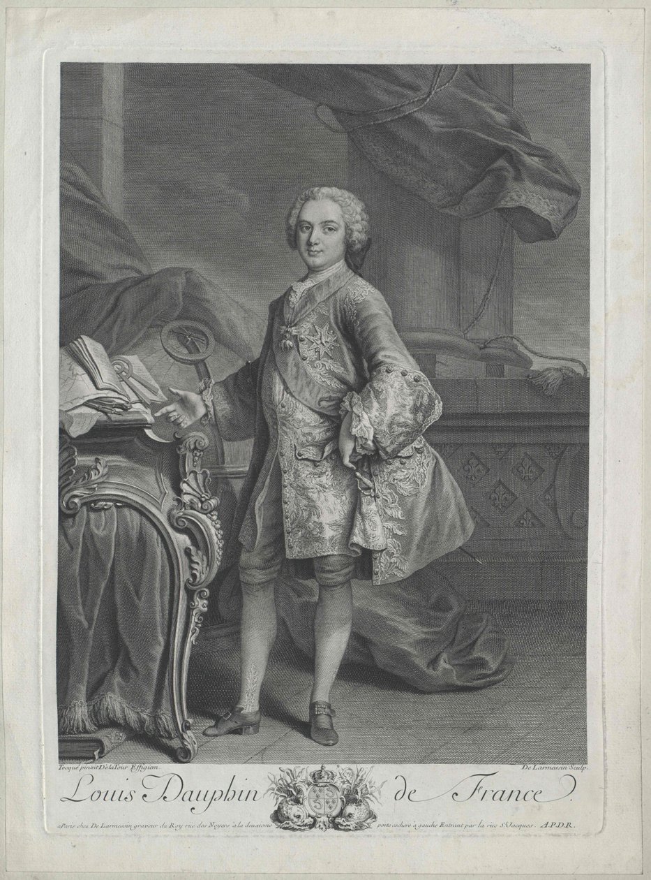 Dauphin af Frankrig Ludwig af Artist Unknown