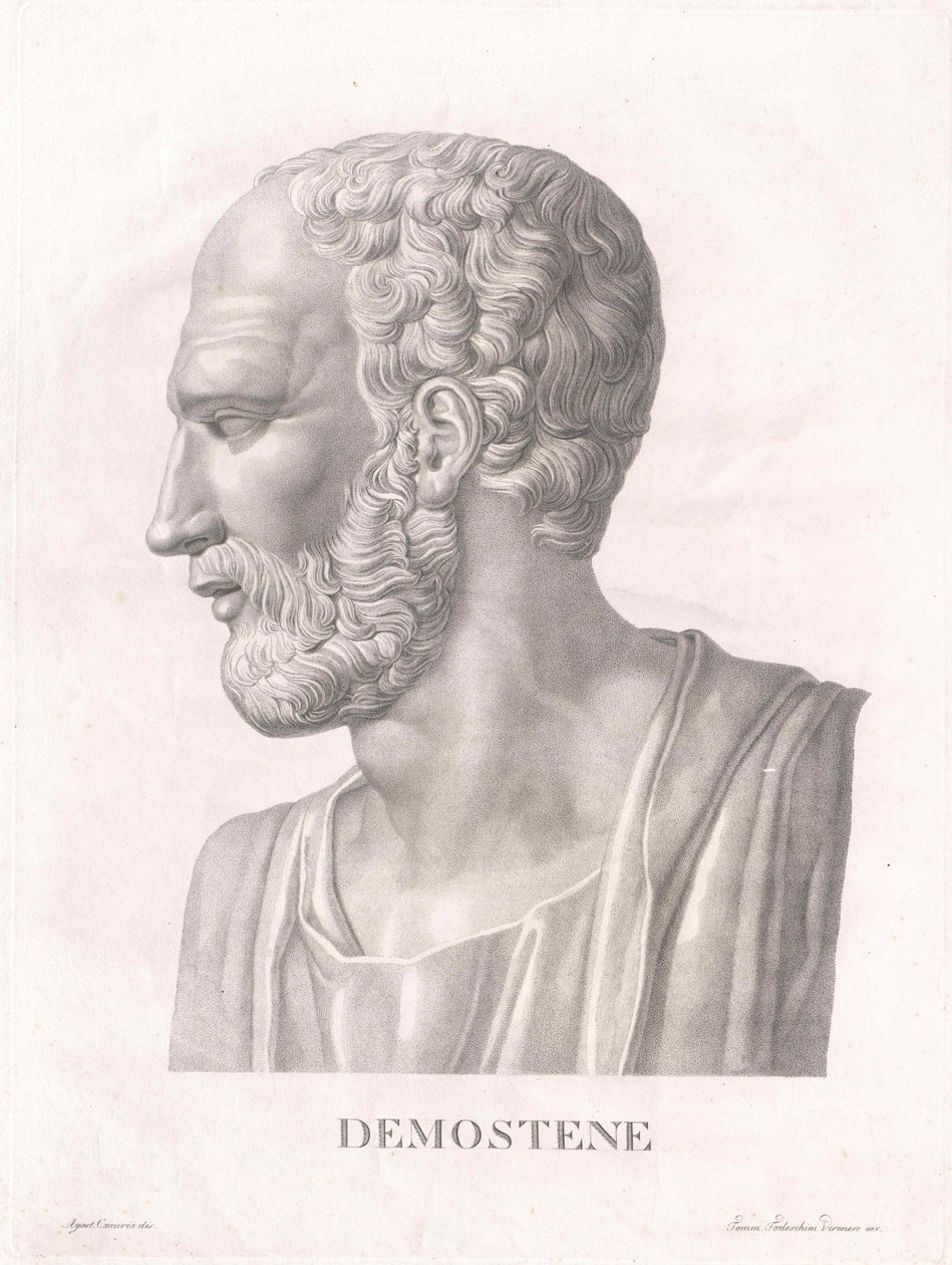 Demosthenes af Artist Unknown