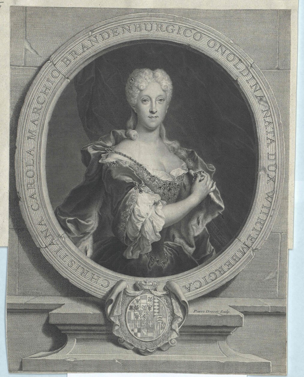 Hertuginde af Württemberg Christian Charlotte af Artist Unknown