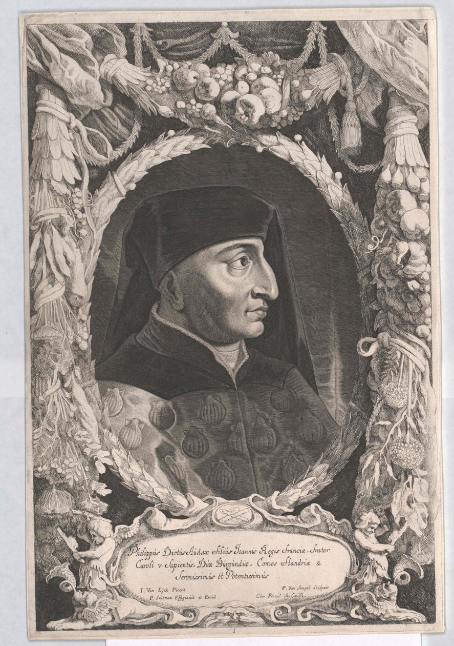 Hertug af Burgund Philipp II af Kuehn af Artist Unknown