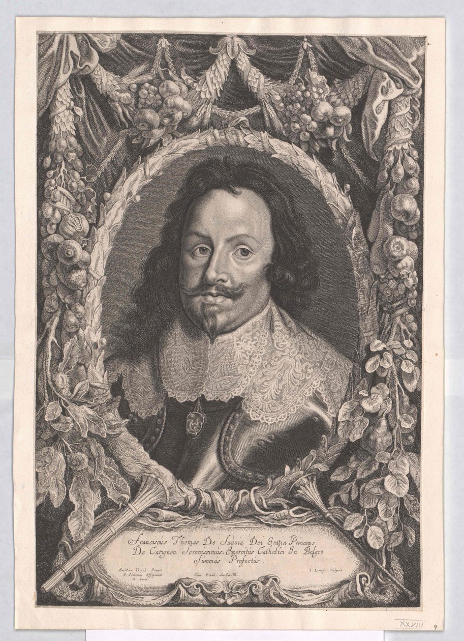 Hertug af Savoy Carignan Franz Thomas af Artist Unknown