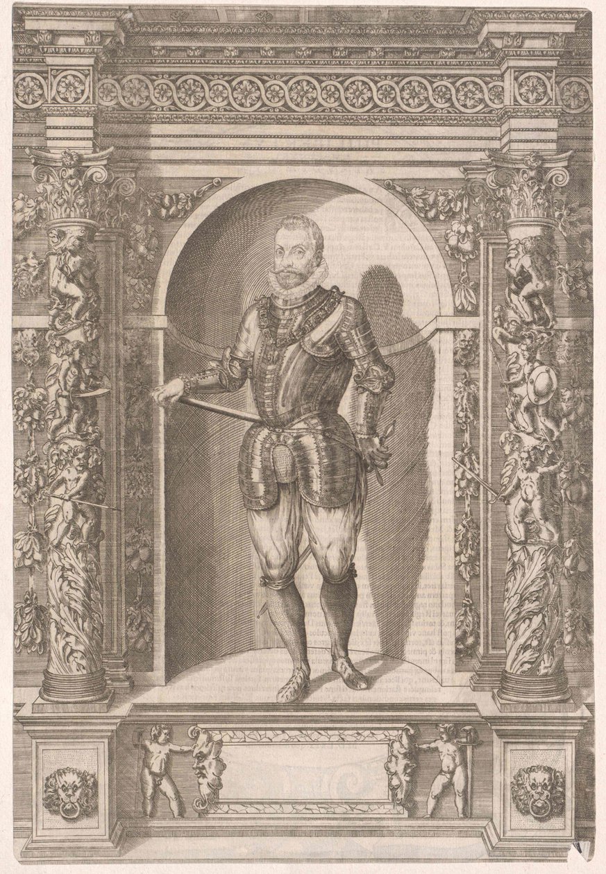 Hertug af Savoyen Immanuel Philibert af Artist Unknown