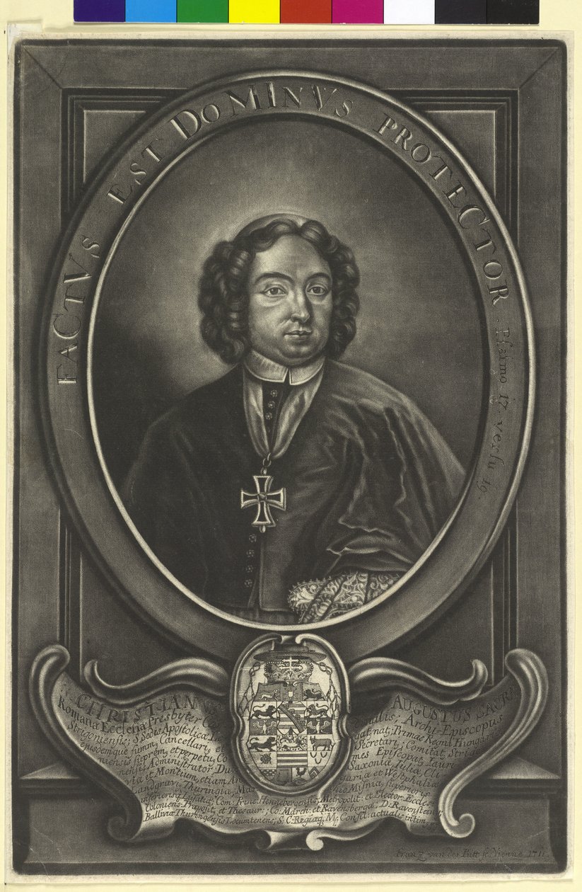Hertug af Sachsen-Zeitz Christian August af Artist Unknown