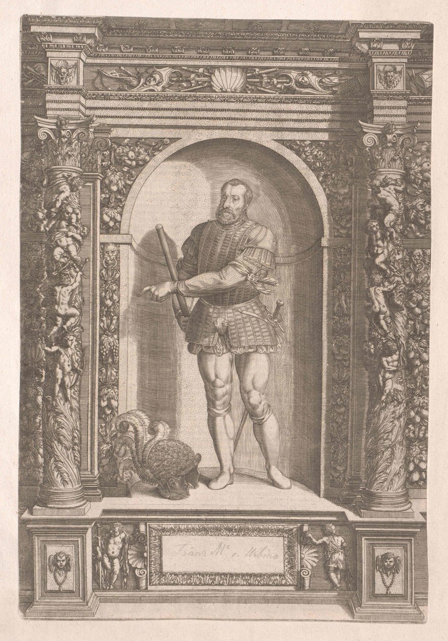 Hertug af Urbino Franz Maria von Rovere af Artist Unknown