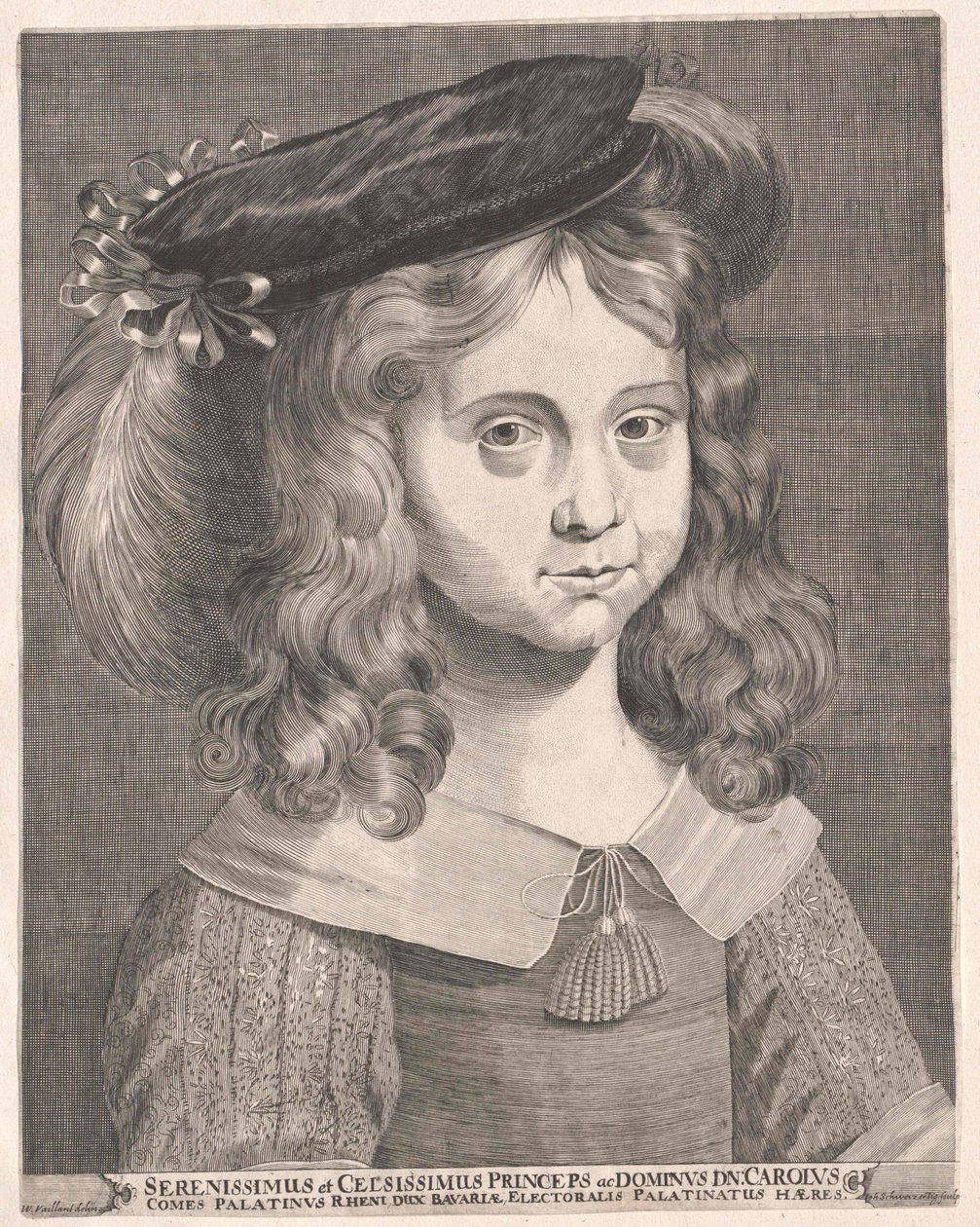 Kurfyrste af Pfalz Karl II af Artist Unknown