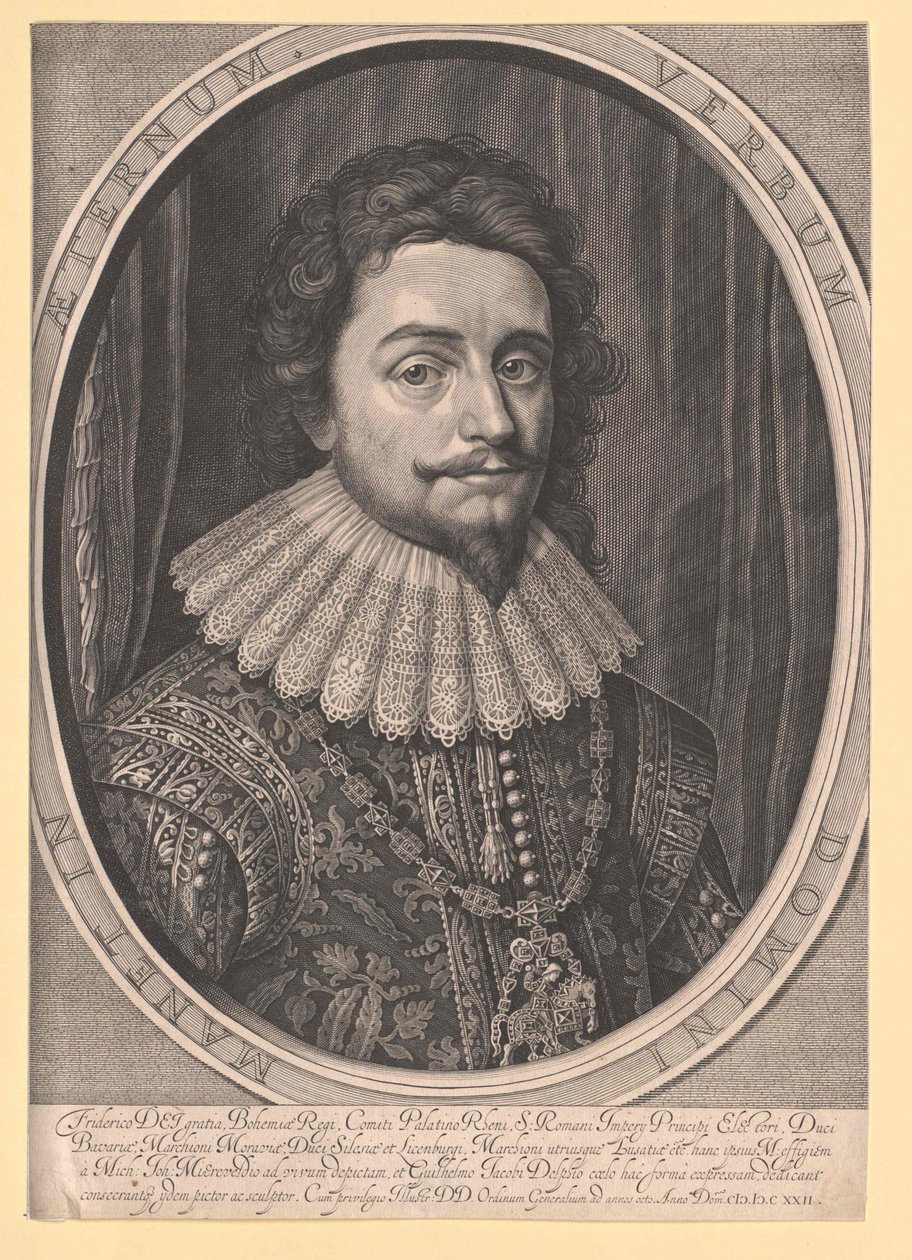 Kurfyrste af Pfalz Frederic V af Artist Unknown