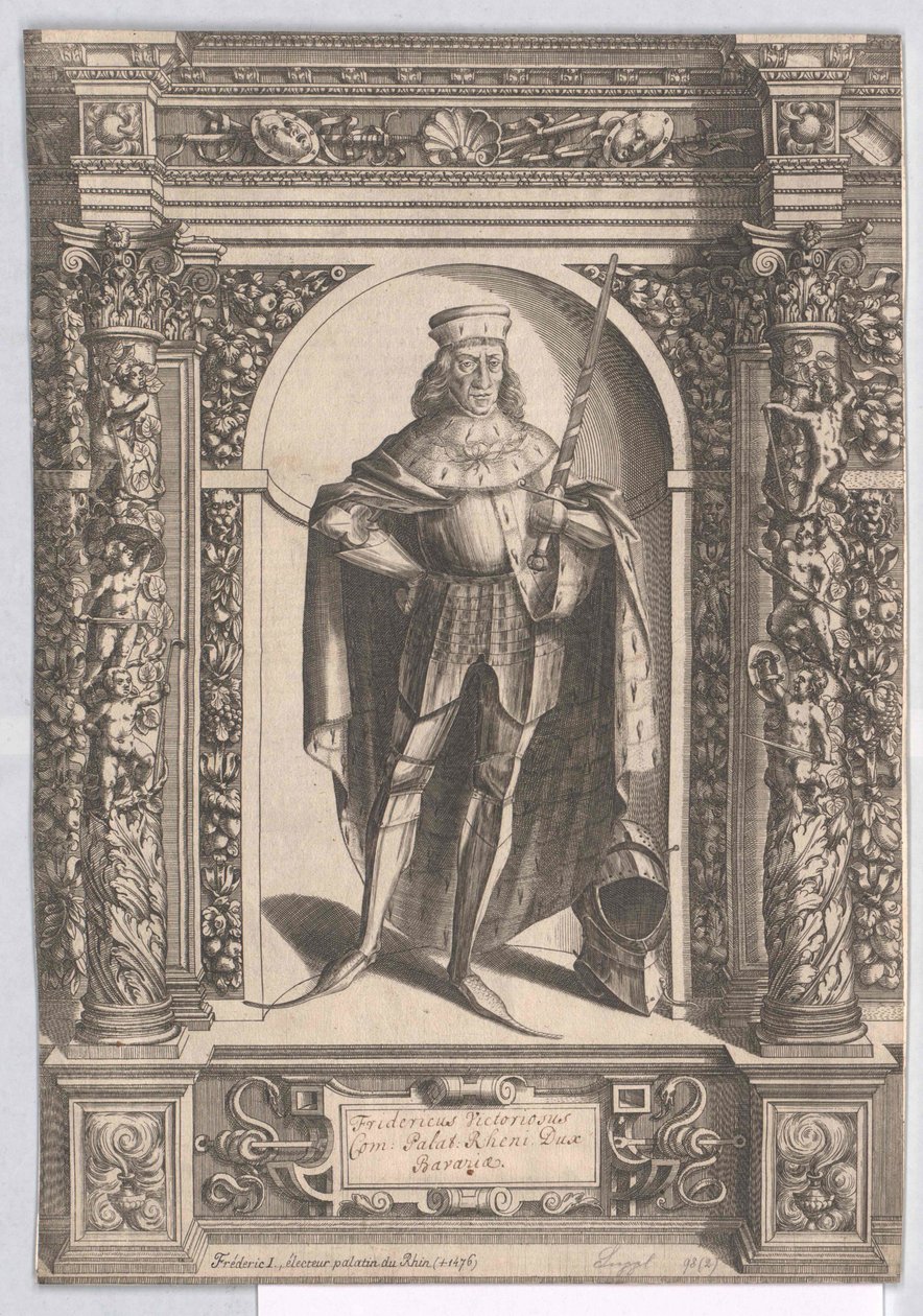 Kurfyrsten af Pfalz, Frederik I den sejrrige af Artist Unknown