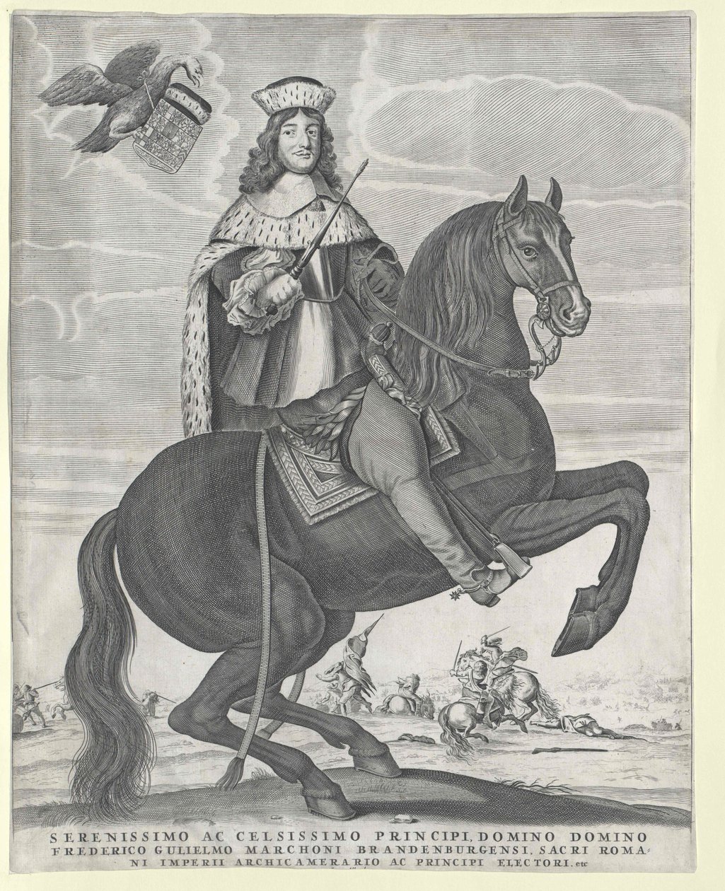 Kurfyrste af Brandenburg (1620-1688) Frederik Wilhelm af Artist Unknown