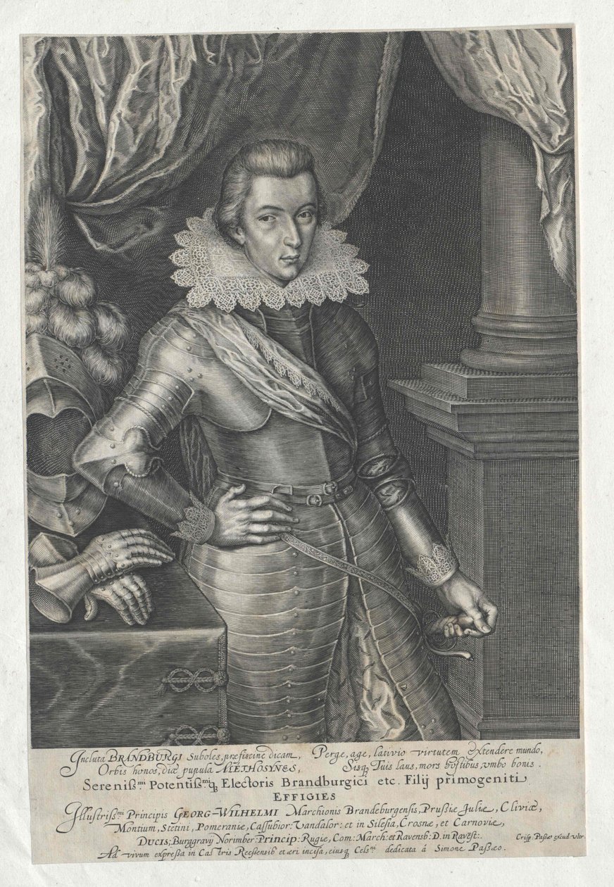 Kurfyrste af Brandenburg Georg Wilhelm af Artist Unknown