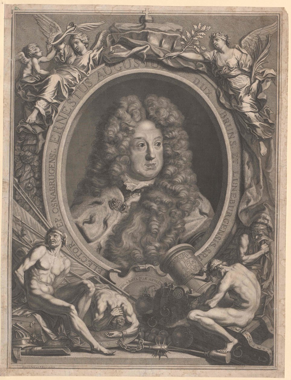 Kurfyrste af Hannover Hertug af Braunschweig-Lüneburg Ernst August I (print) af Artist Unknown