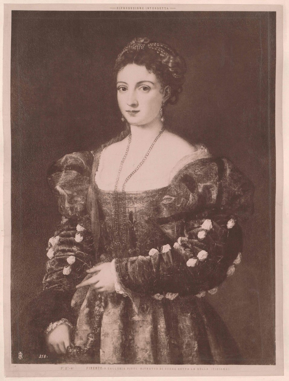 Eleonora Gonzaga af Artist Unknown