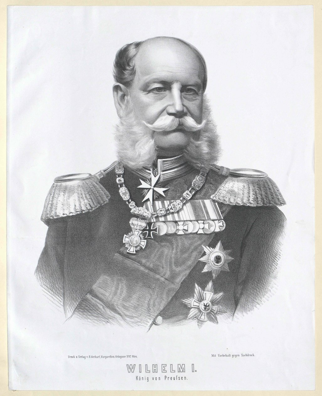 Kejser William I af Artist Unknown