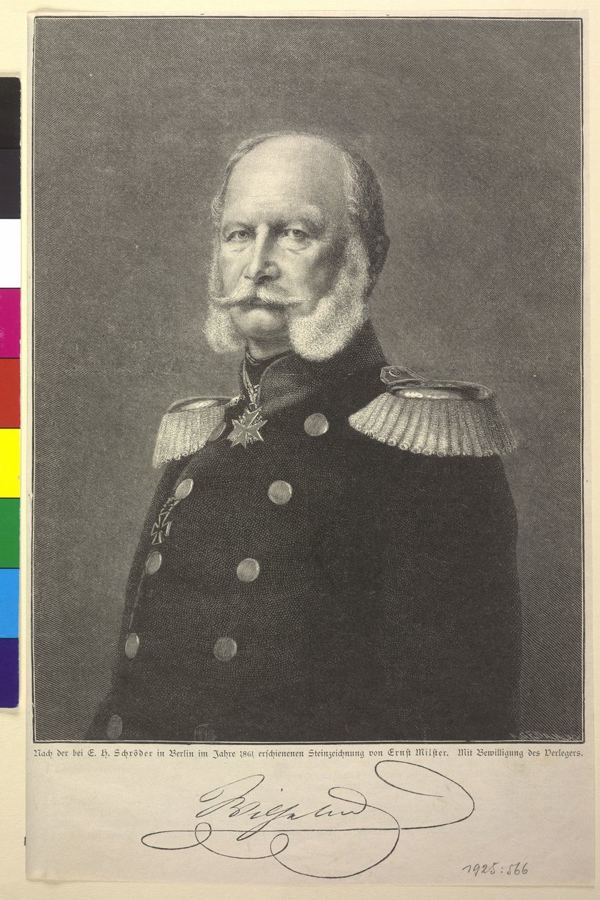 Kejser William I af Artist Unknown
