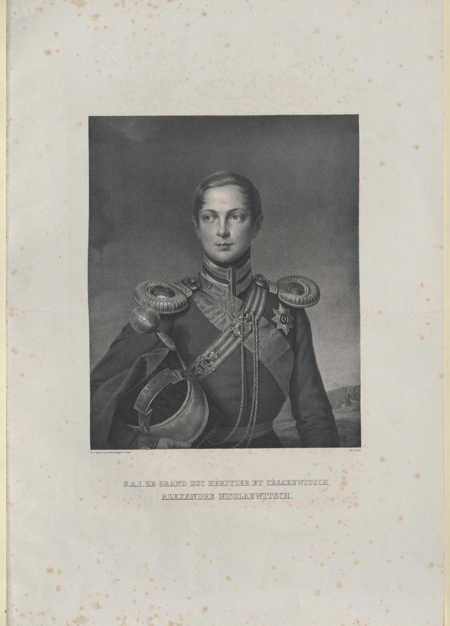 Kejser af Rusland Alexander II af Artist Unknown
