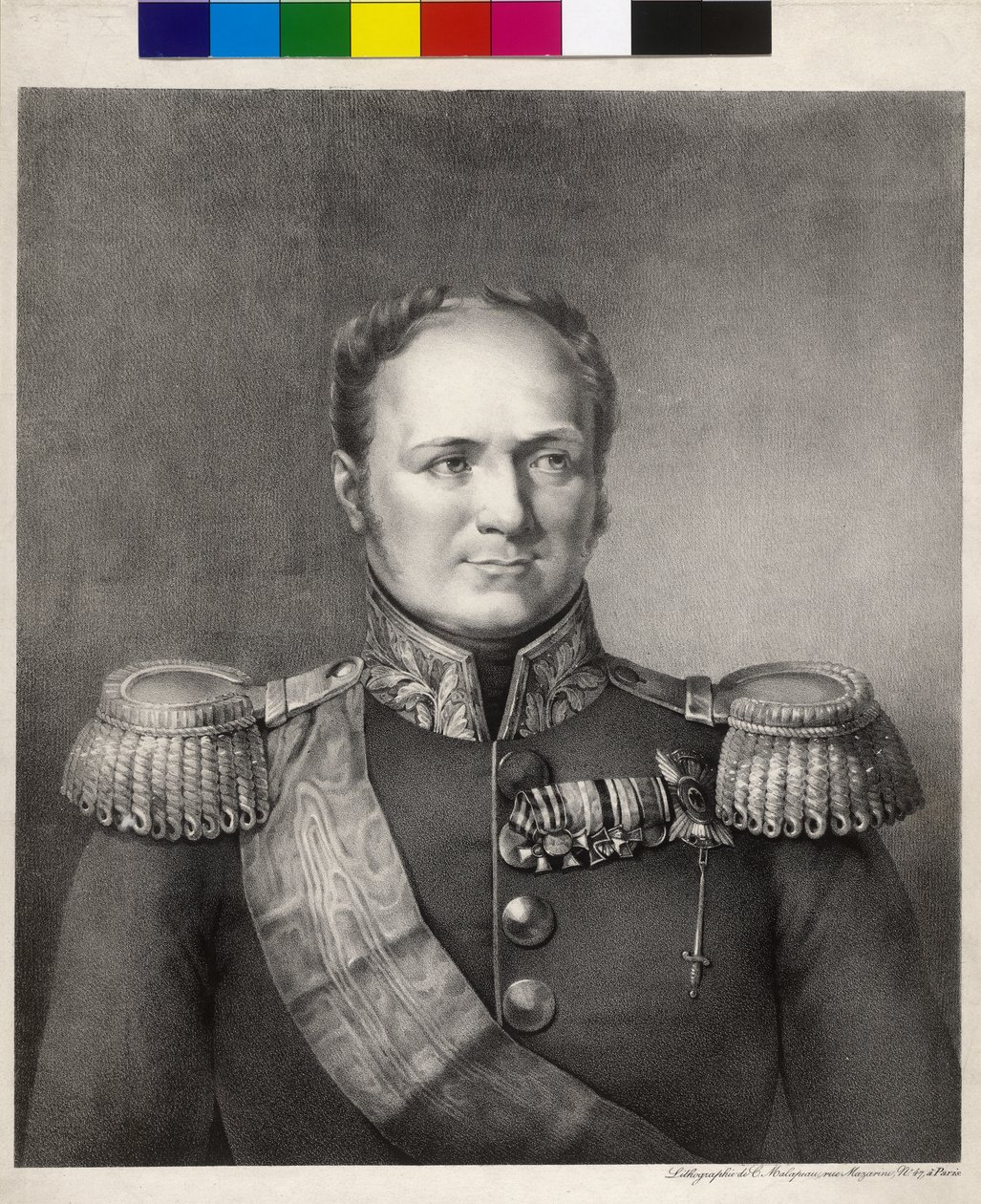 Kejser af Rusland Alexander I af Artist Unknown