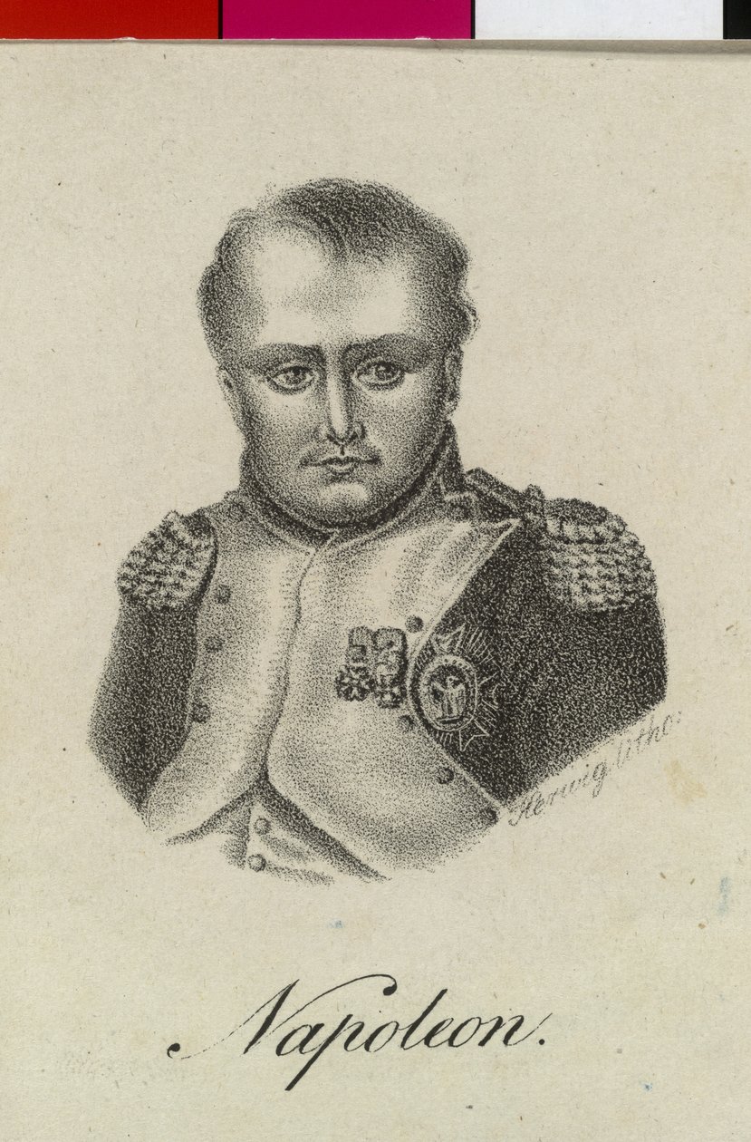 Kejser af Frankrig Napoleon I Bonaparte af Artist Unknown