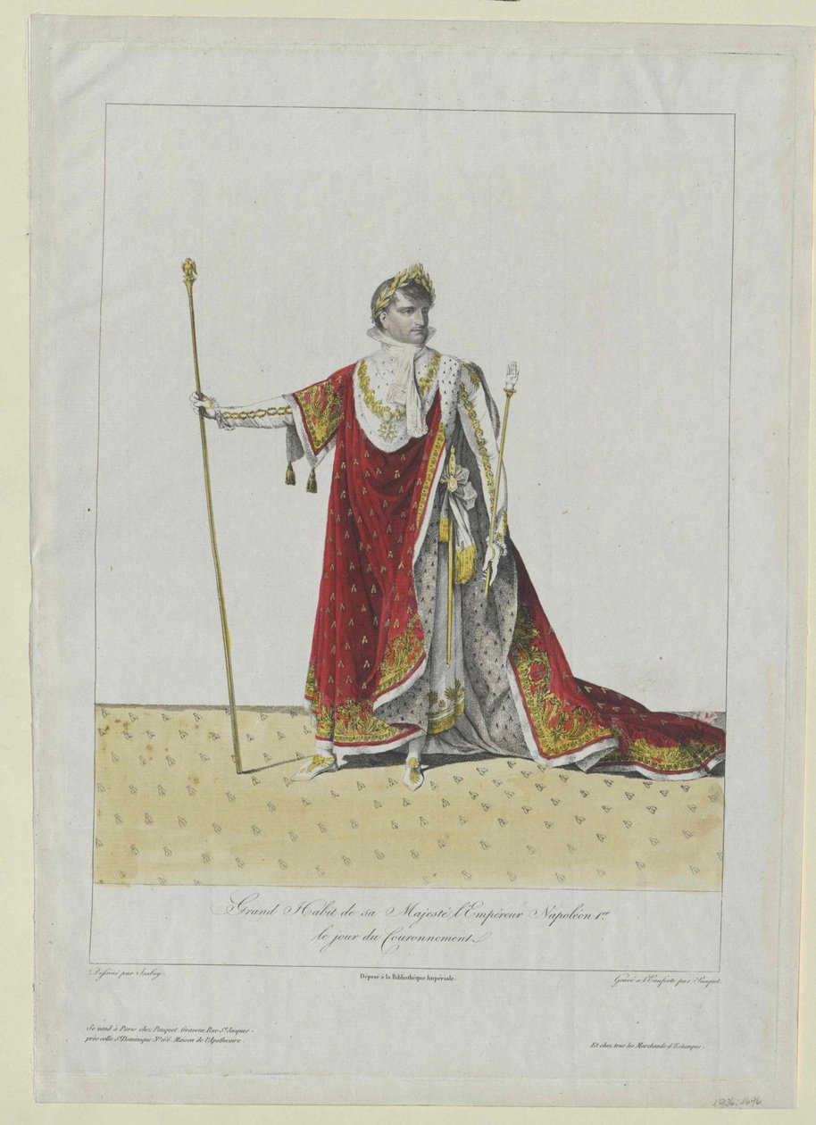 Kejser af Frankrig Napoleon I Bonaparte af Artist Unknown