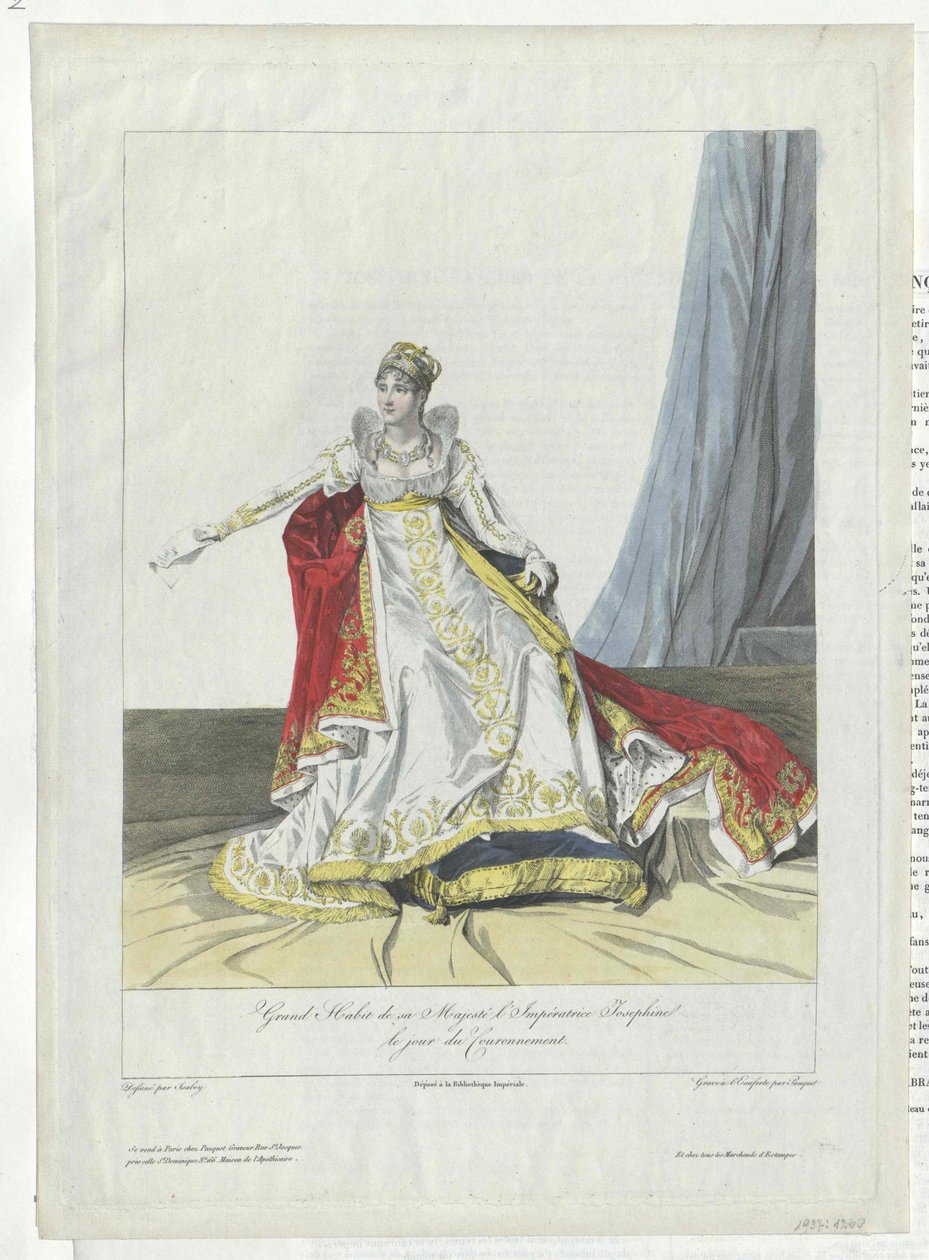 Kejserinde af Frankrig Josephine af Artist Unknown