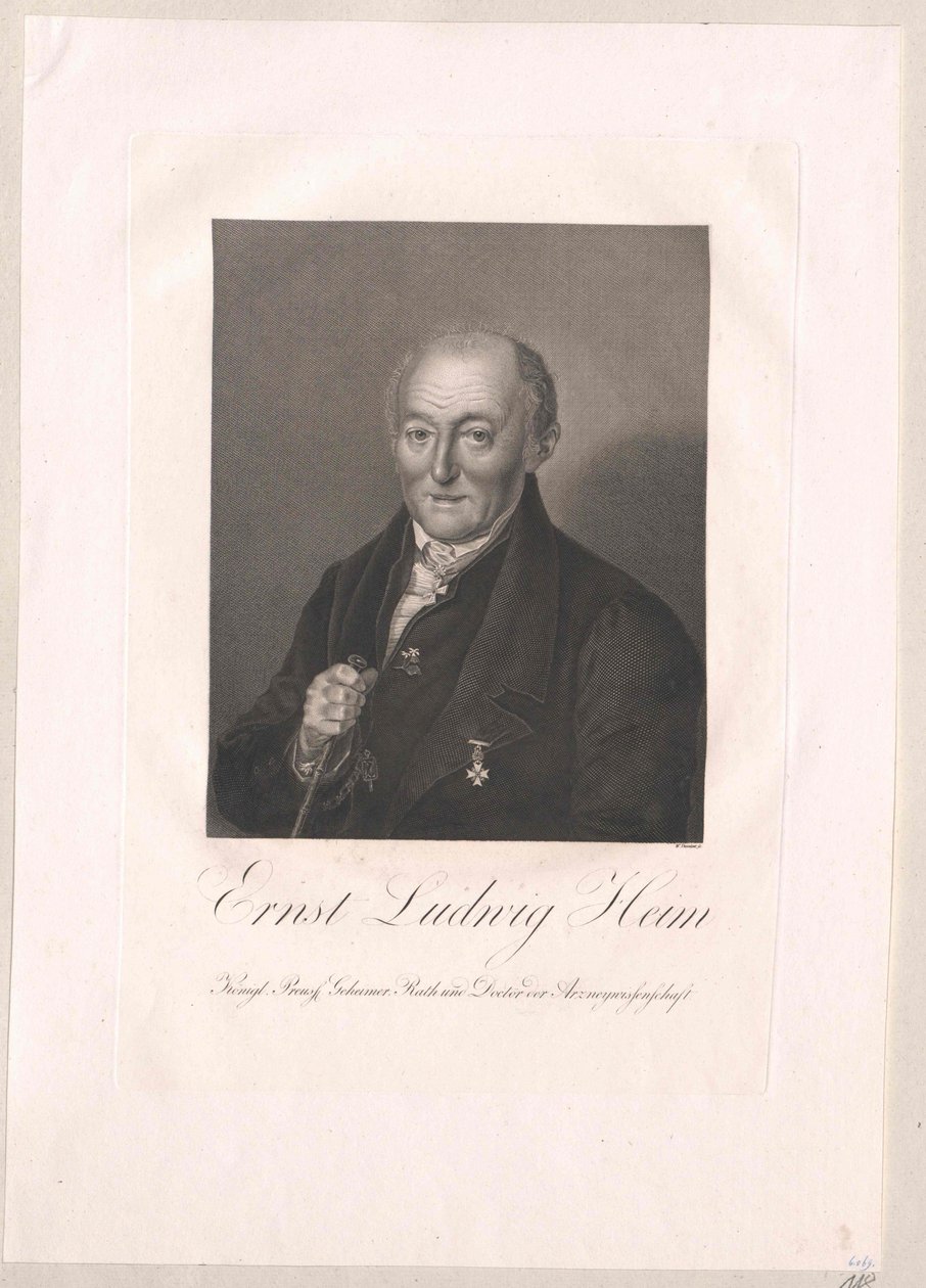 Ernst Ludwig Heim af Artist Unknown