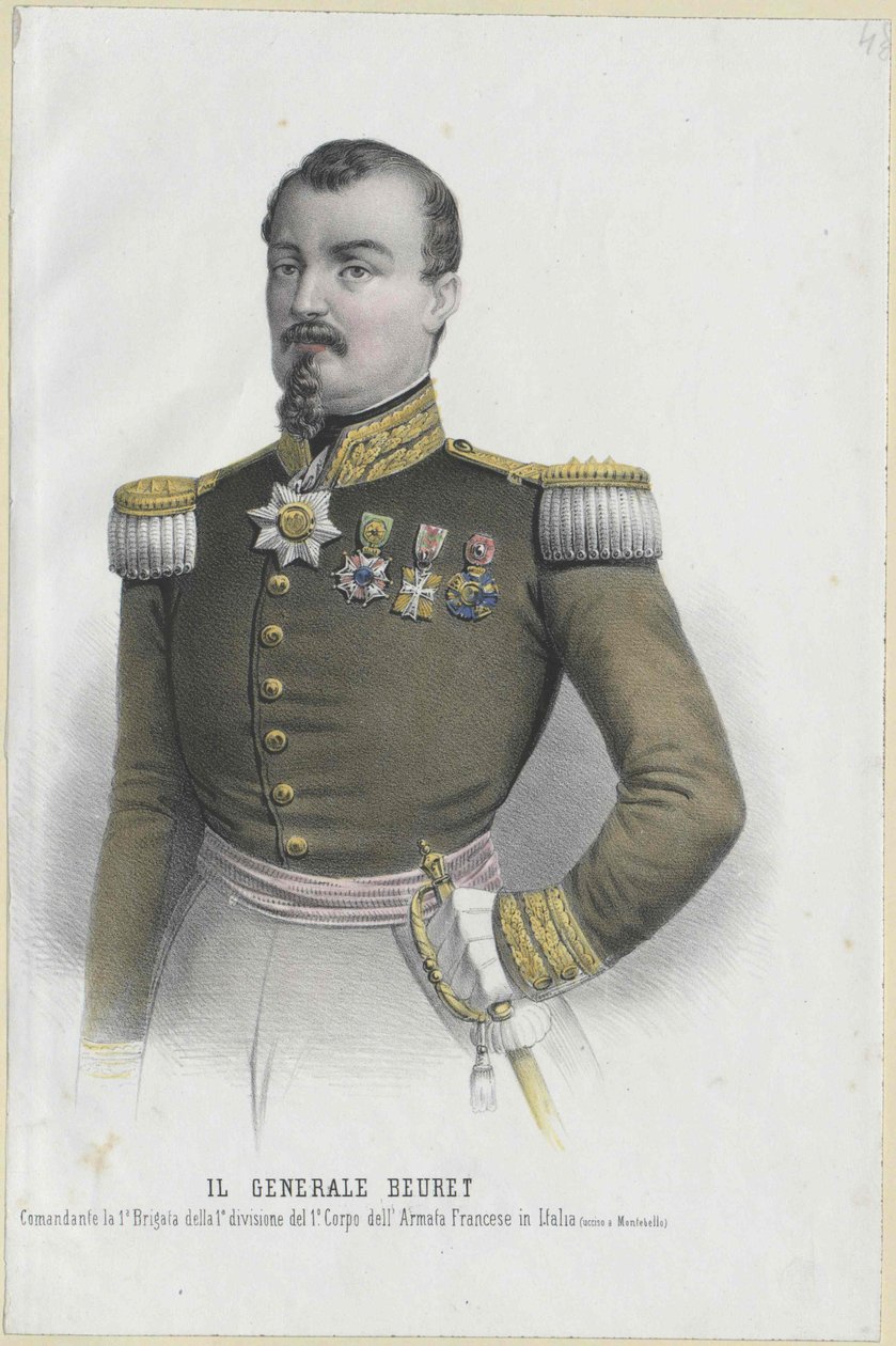 Eug006e0065-Georges-Jacques Beuret af Artist Unknown