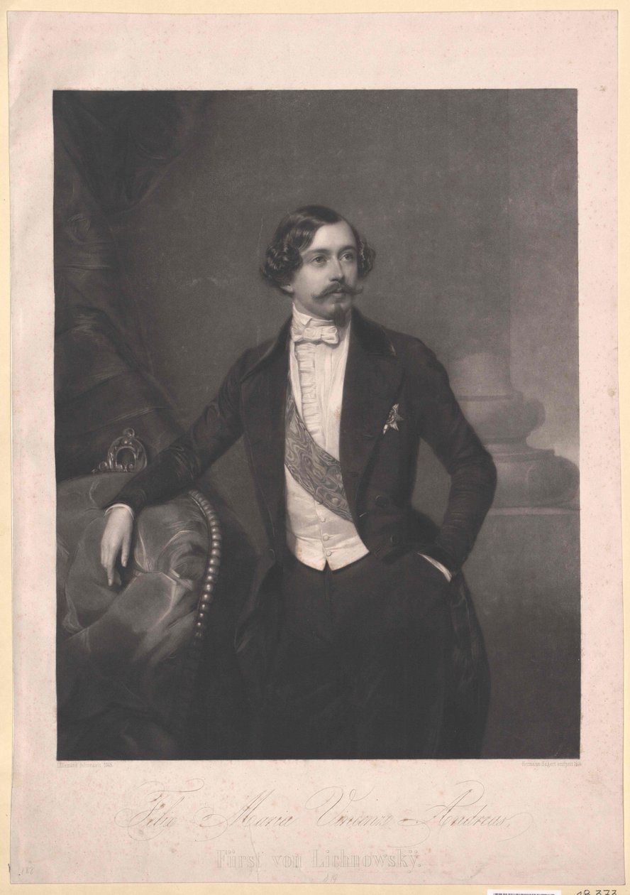 Felix Graf Lichnowsky af Artist Unknown
