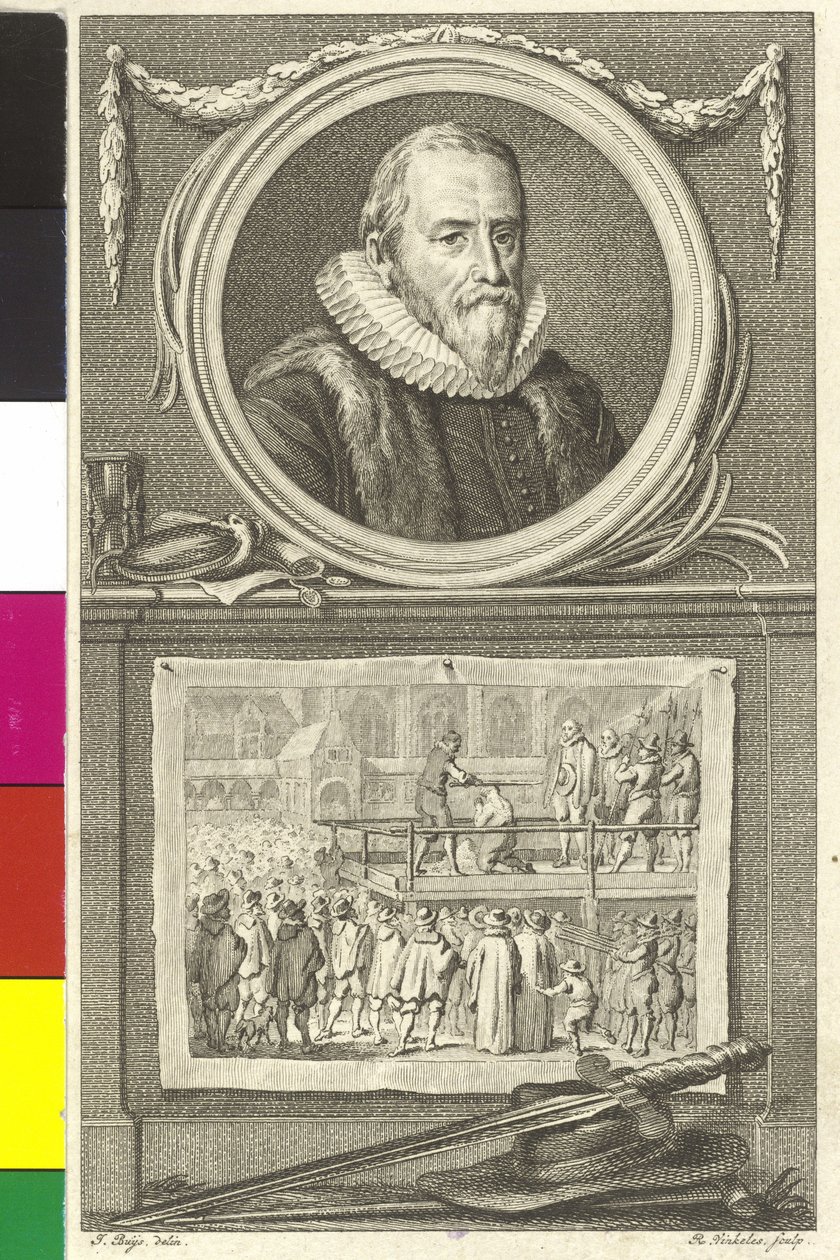 Ferdinand greve Hardegg (print) af Artist Unknown