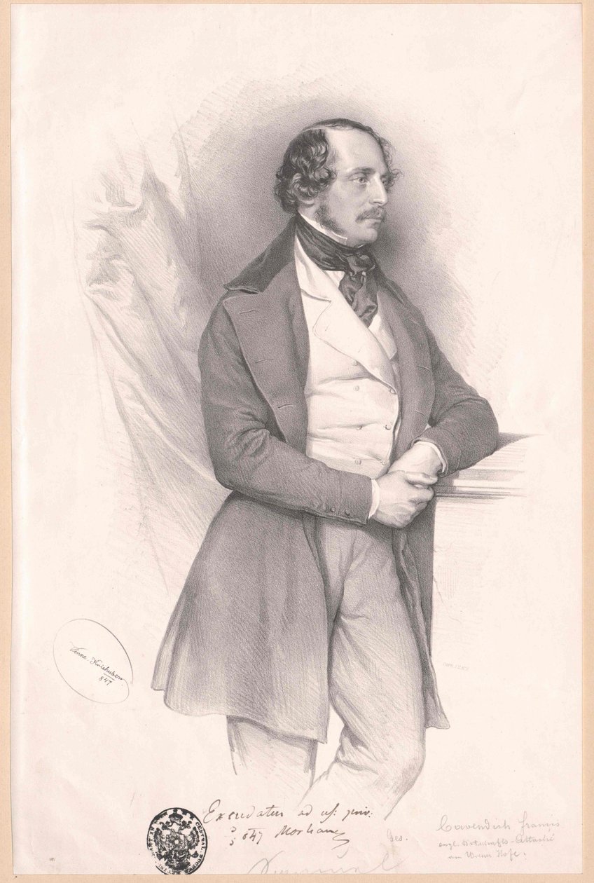 Francis Cavendish-tobak af Artist Unknown