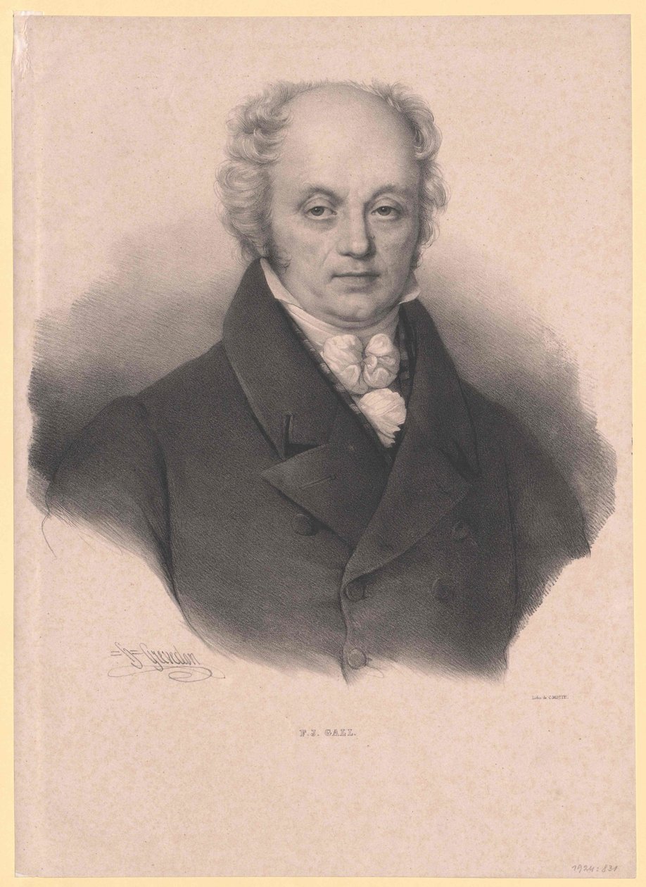 Francis Joseph Gall af Artist Unknown