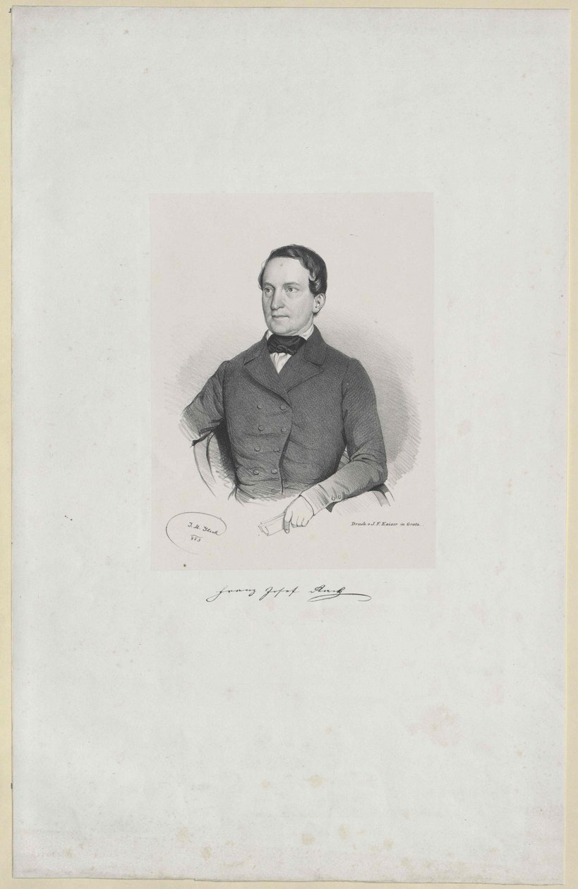 Francis Joseph Booth af Artist Unknown
