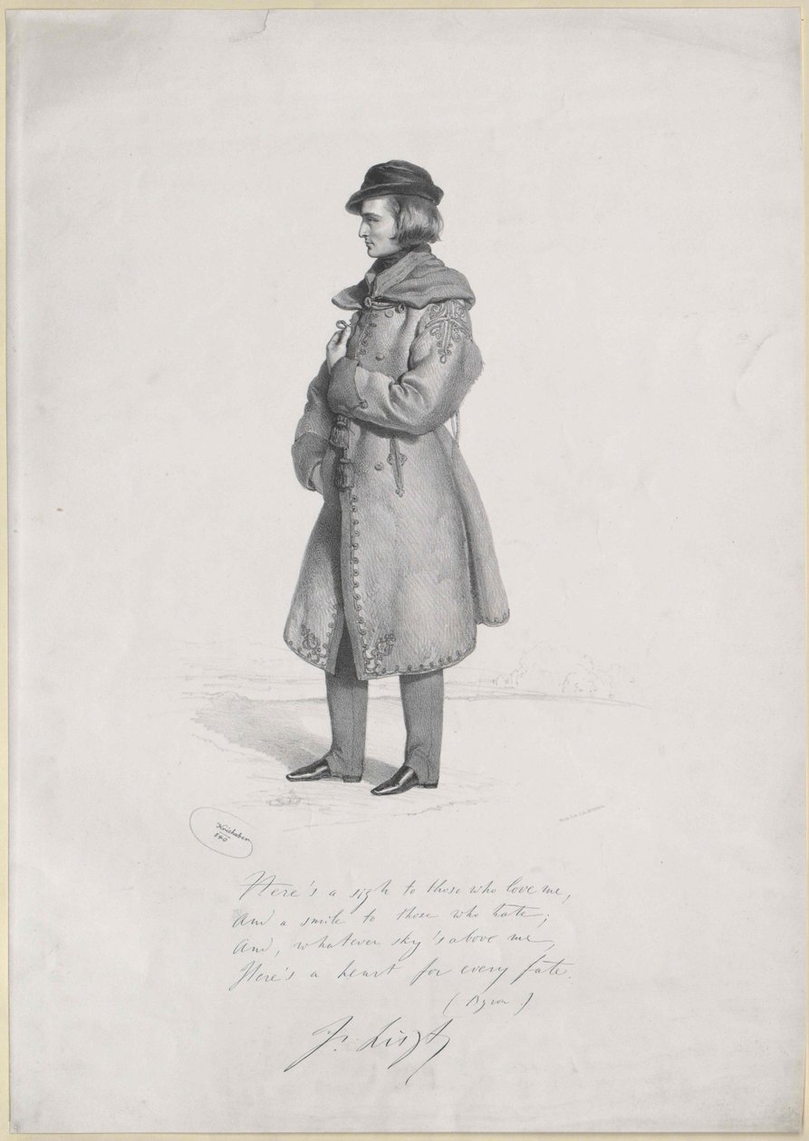 Franz Liszt af Artist Unknown