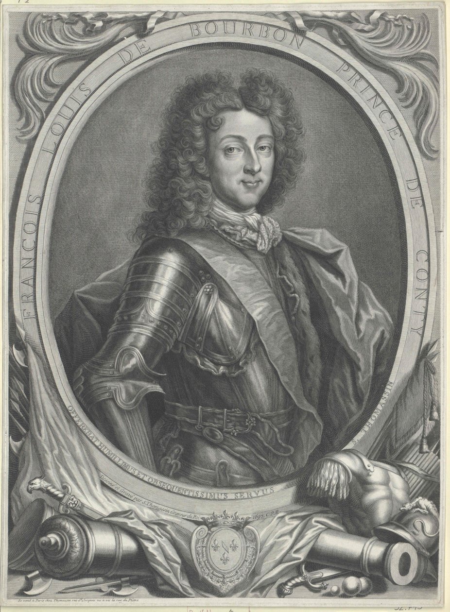 Franz Ludwig prins Conty af Artist Unknown