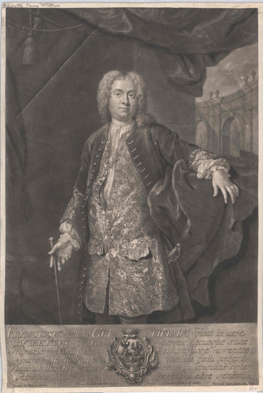 Franz Wilhelm Buirette-Oehlefeld af Artist Unknown