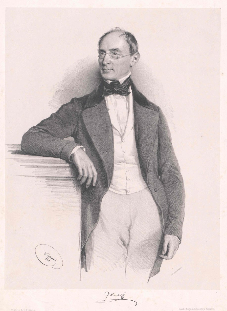Franz baron von Pillerstorff af Artist Unknown