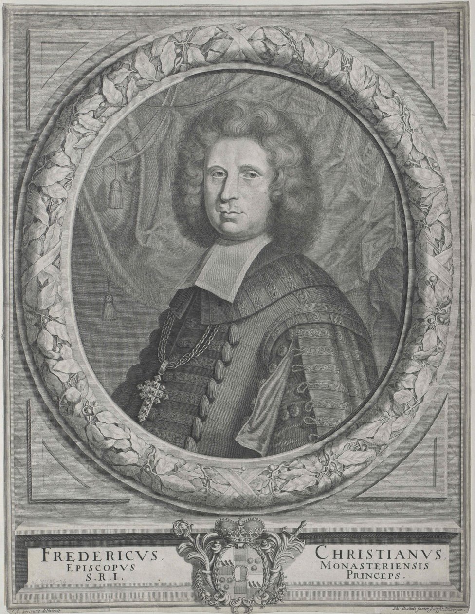 Frederic Christian von Plettenberg-Lenhausen af Artist Unknown