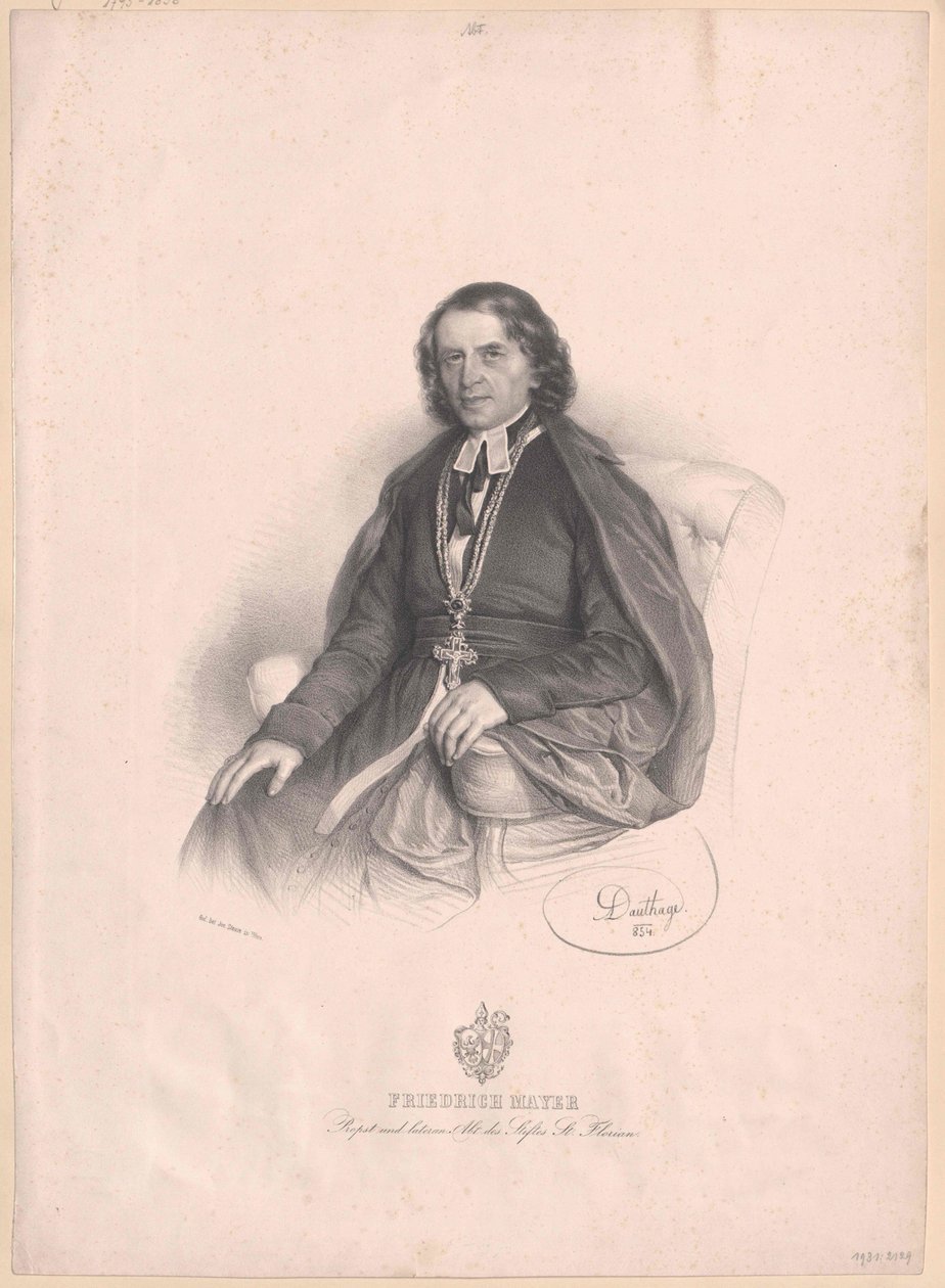 Frederick (Gottlieb) Mayer af Artist Unknown