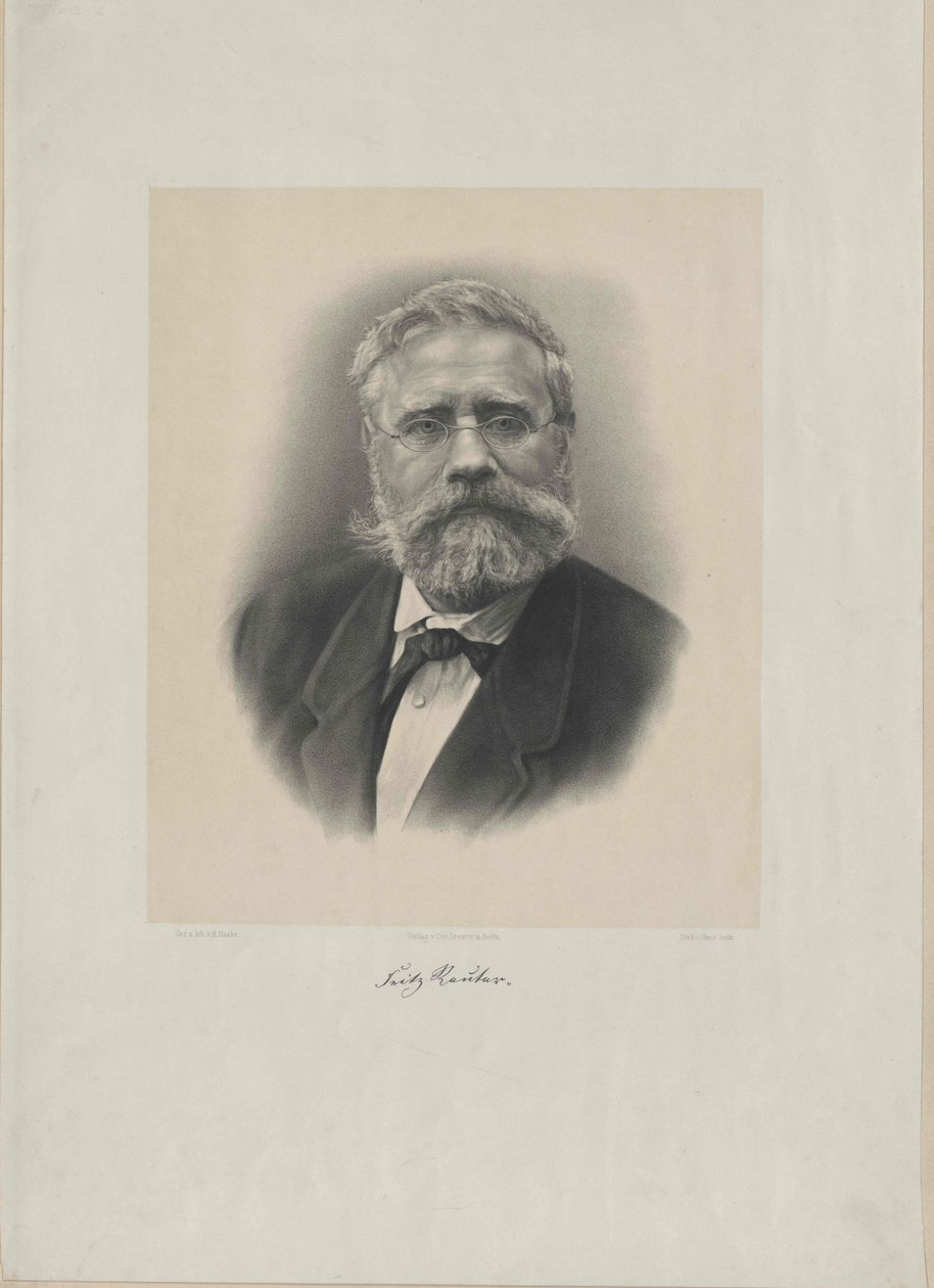 Fritz Reuter af Artist Unknown