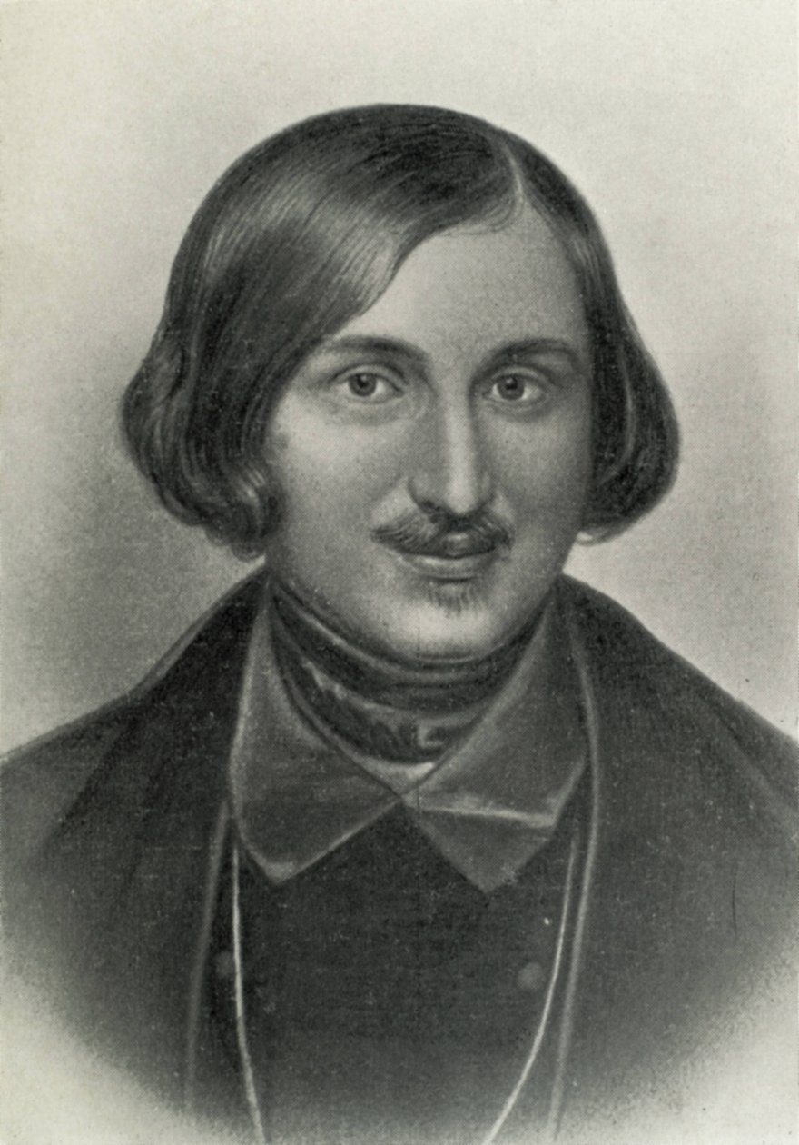 GOGOL, Nikolai Vasilievich (1809-1852). Russisk romanforfatter og dramatiker. Gravering. af Artist Unknown