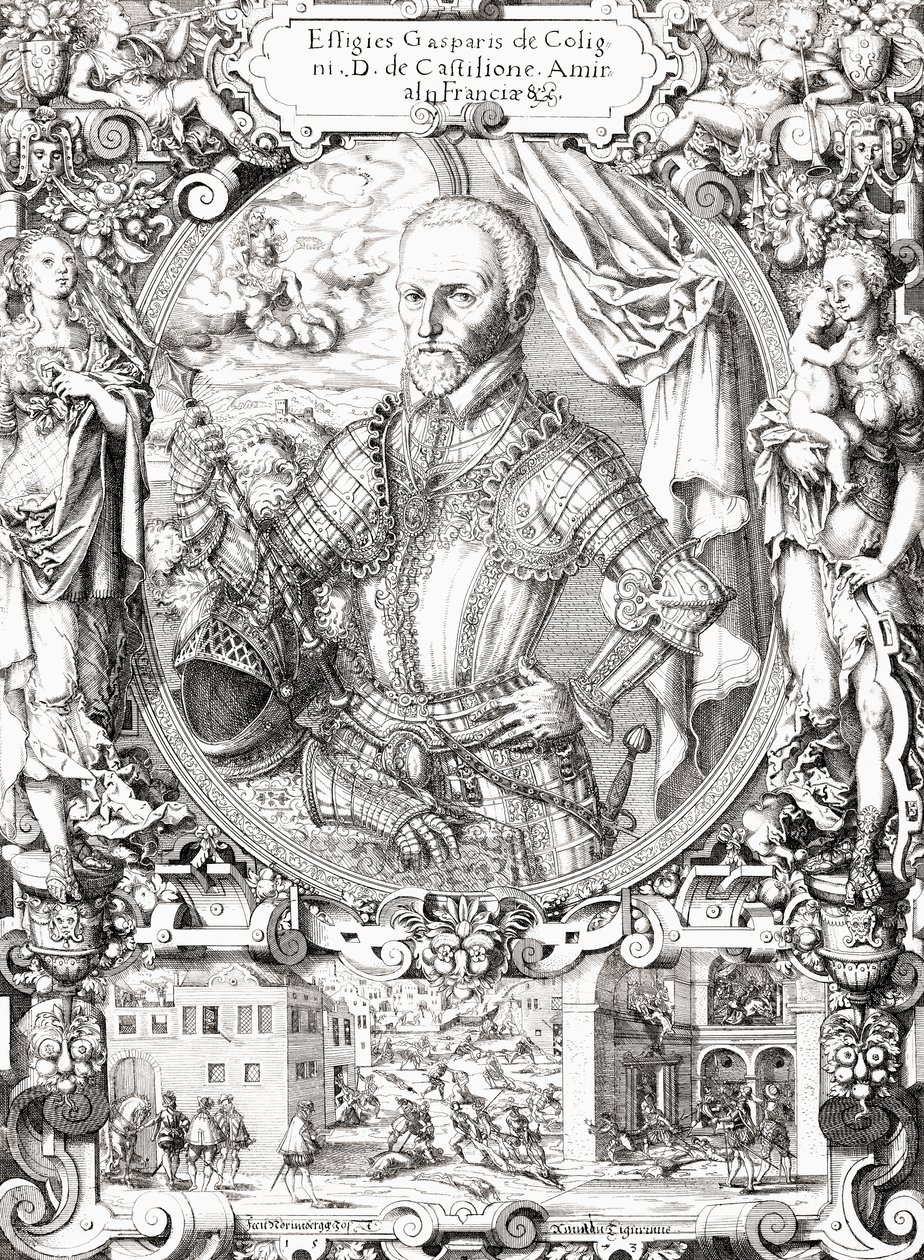 Gaspard de Coligny, herre af Châtillon, af Artist Unknown