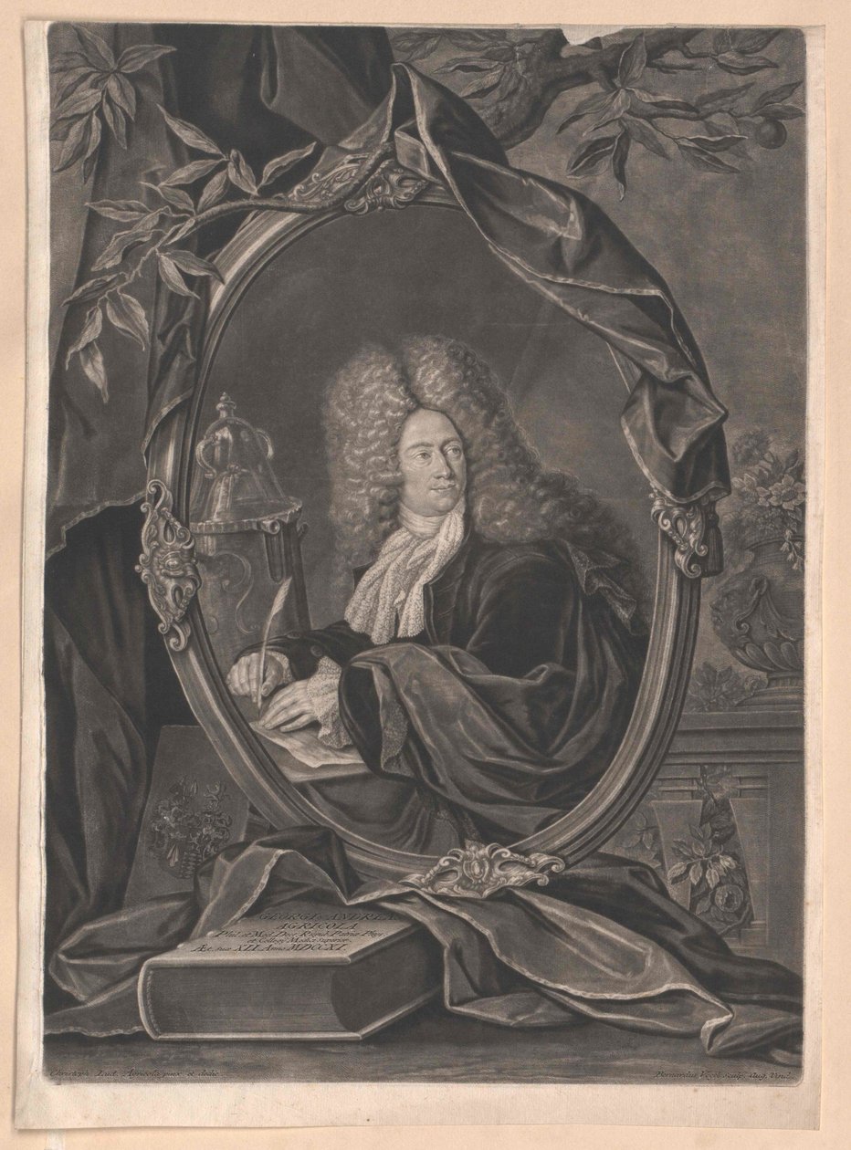 Georg Andreas Agricola af Artist Unknown
