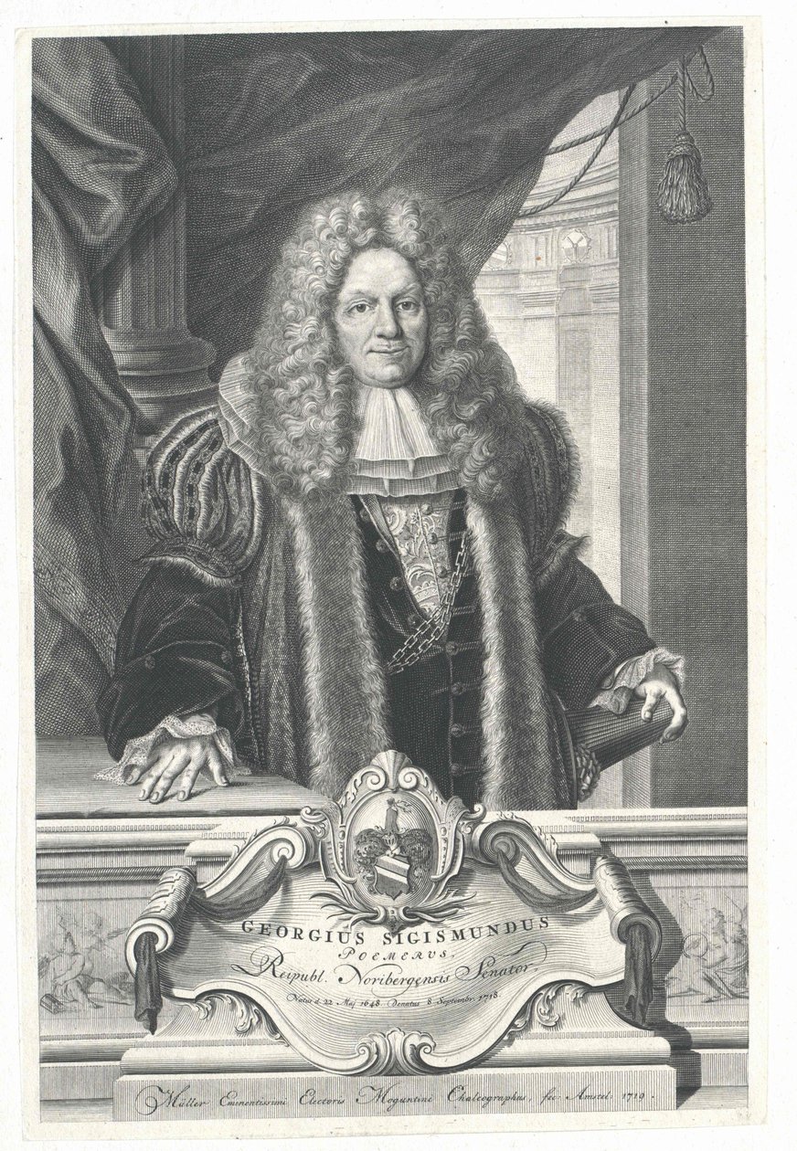 Georg Sigismund Poemer af Artist Unknown