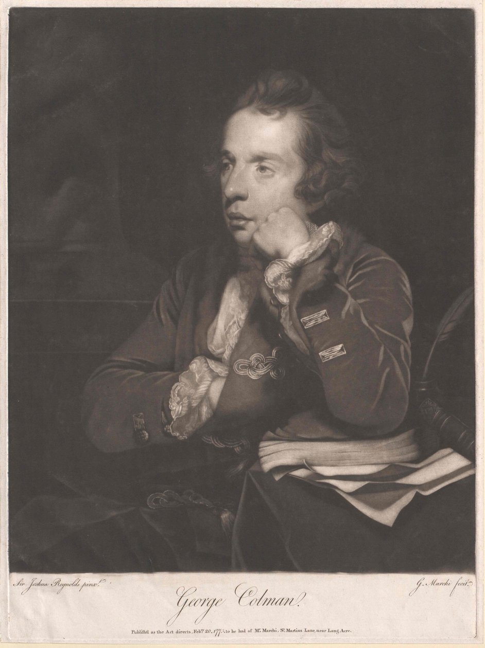George Colman af Artist Unknown